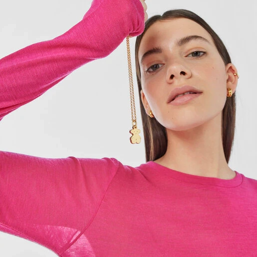 TOUS Արծաթյա Կախազարդ 18K Ոսկեպատ/015904606