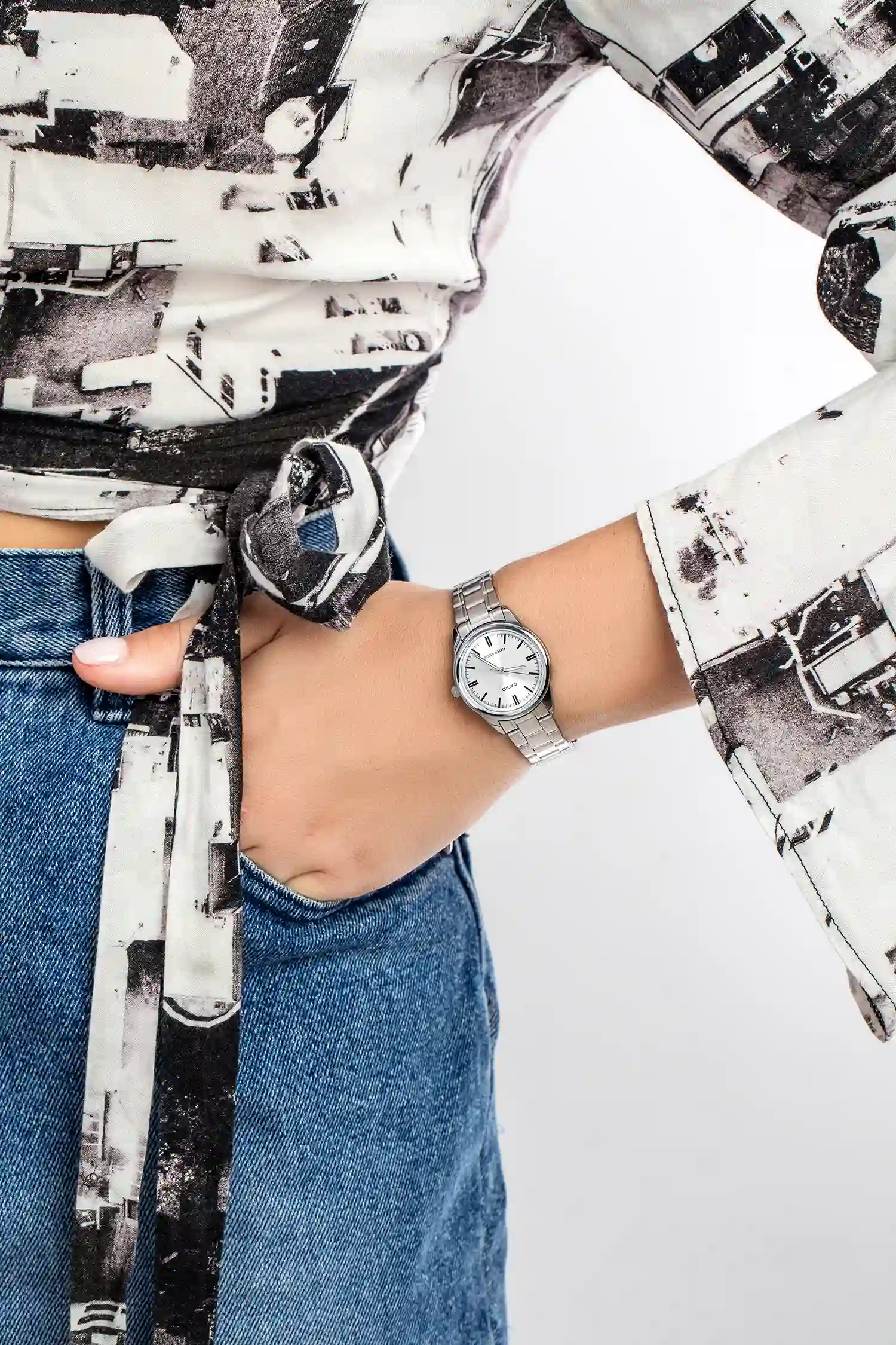 Casio General Ladies Wristwatch/ LTP-V005D-7AUDF