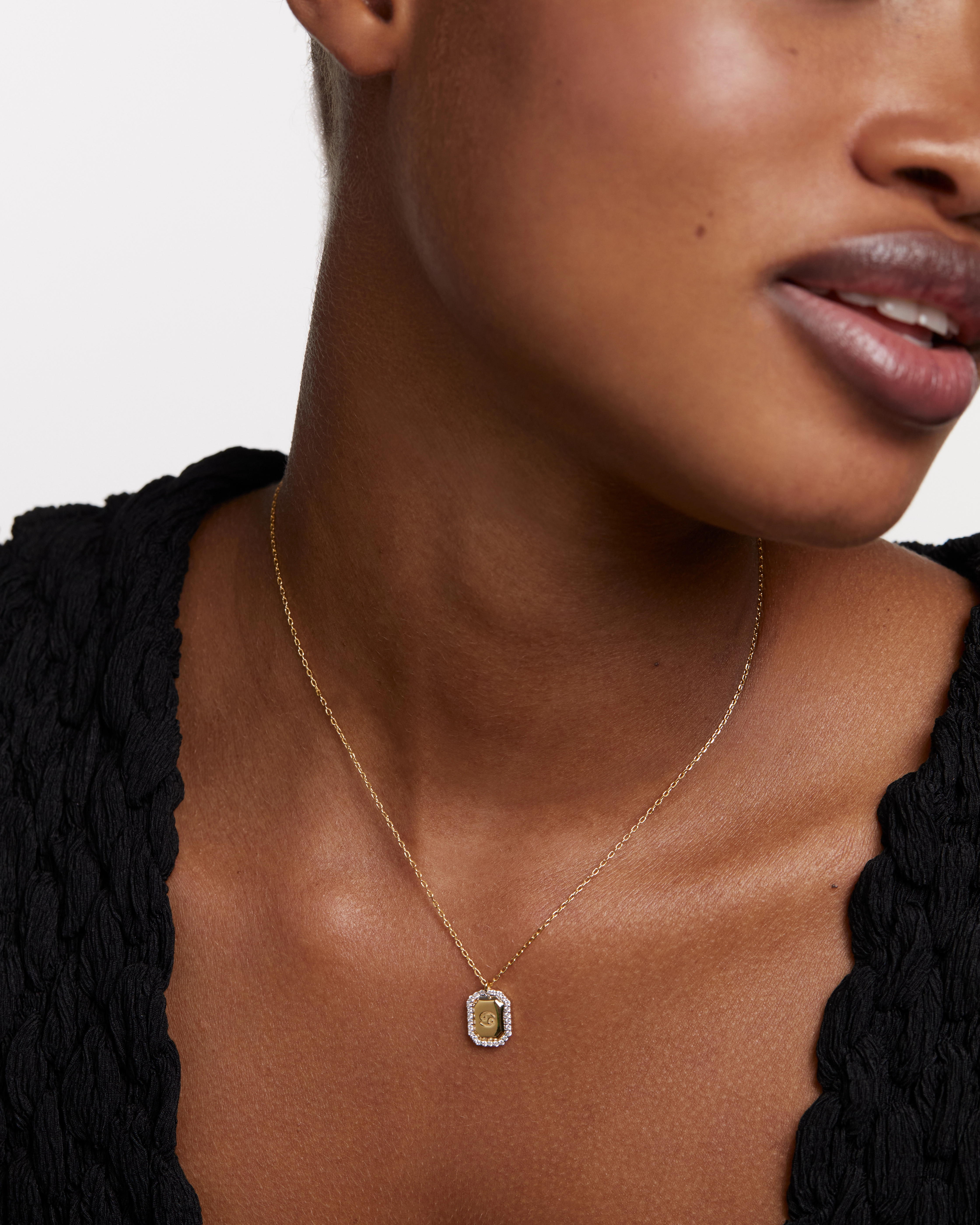 PDPAOLA 18K Gold Plated Silver Necklace / Cancer / CO01-571-U
