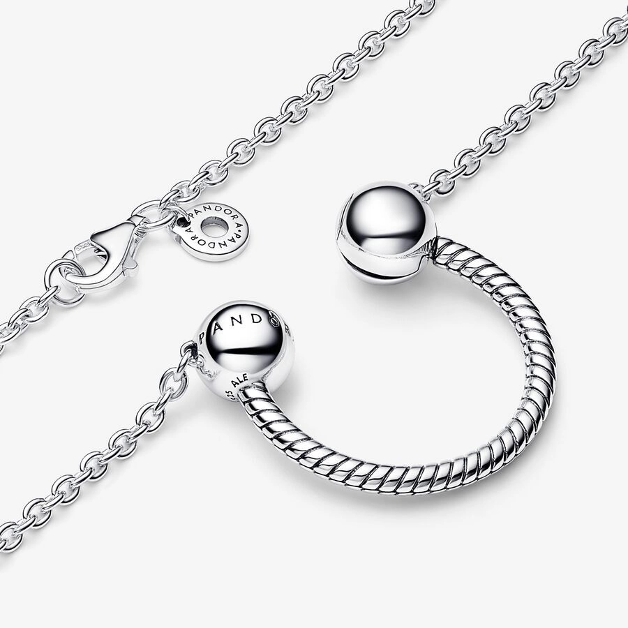 PANDORA Moments серебряное ожерелье/ 392747C00-45