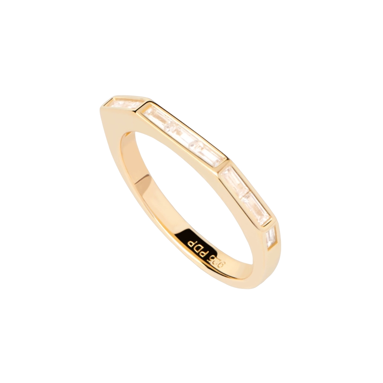PDPAOLA 18K Gold Plated Silver Ring/ AN01-A04-14