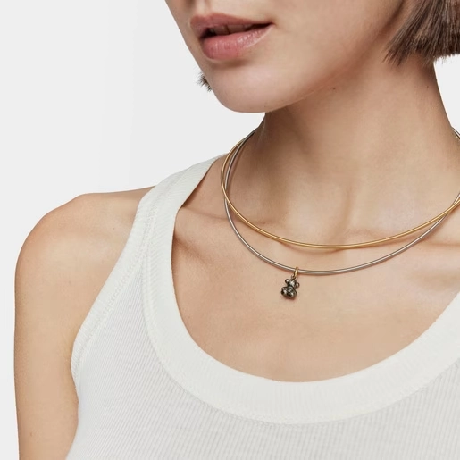 TOUS 14K Gold Plated Silver Pendant/ 211564630