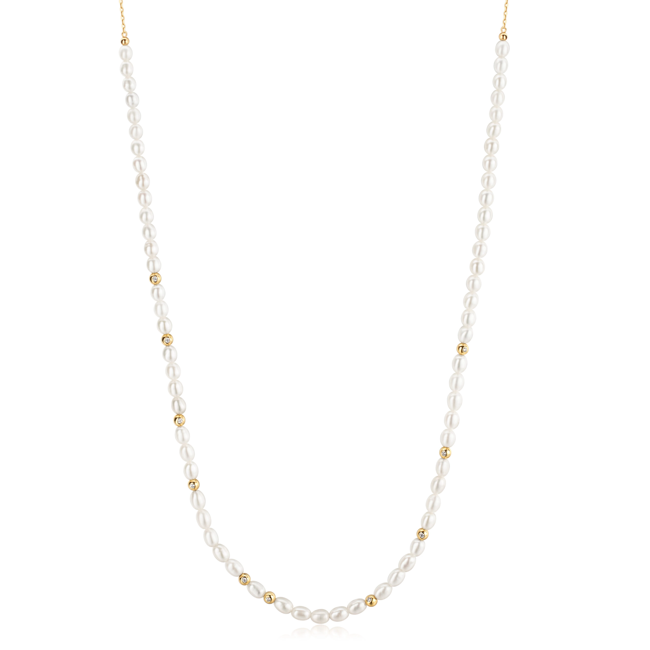 Ania Haie 14K Ոսկեպատ Արծաթյա Վզնոց/ N058-06G