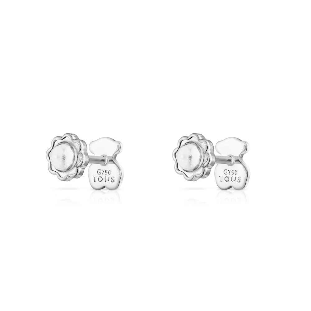 TOUS 18K White Gold Earring/ 111001433