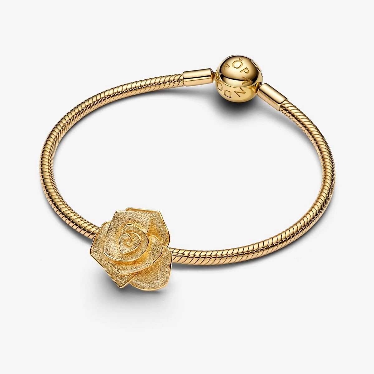 PANDORA Moments 14K Gold Plated Silver Charm/ 763675C00