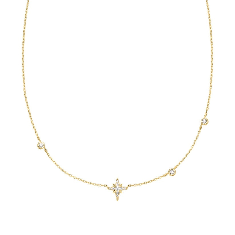 Ania Haie 14K Ոսկեպատ Արծաթյա Վզնոց/ N065-02G