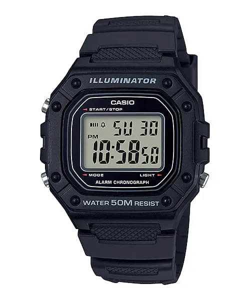 Casio General Men's Wristwatch/ W-218H-1AVDF
