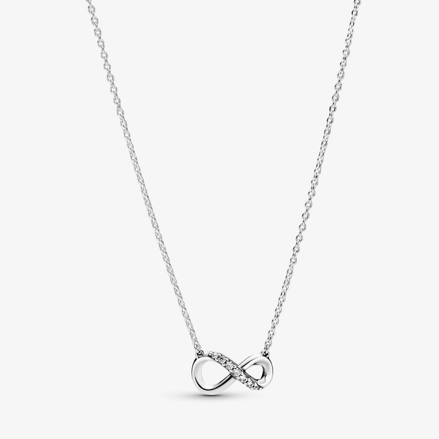 PANDORA Moments Silver Necklace/ 398821C01-50
