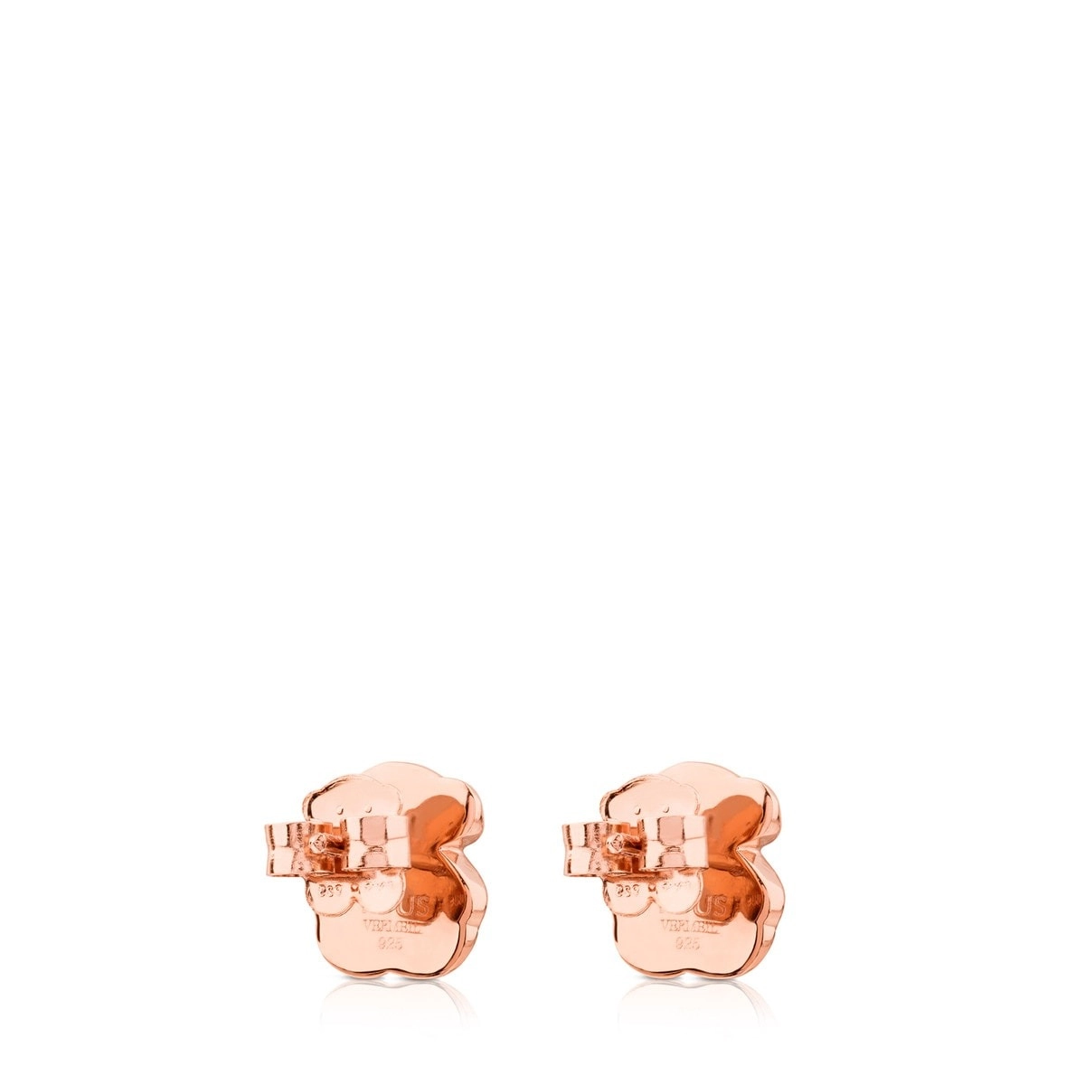 TOUS 18K Rose gold plated Silver Earring/ 614933530