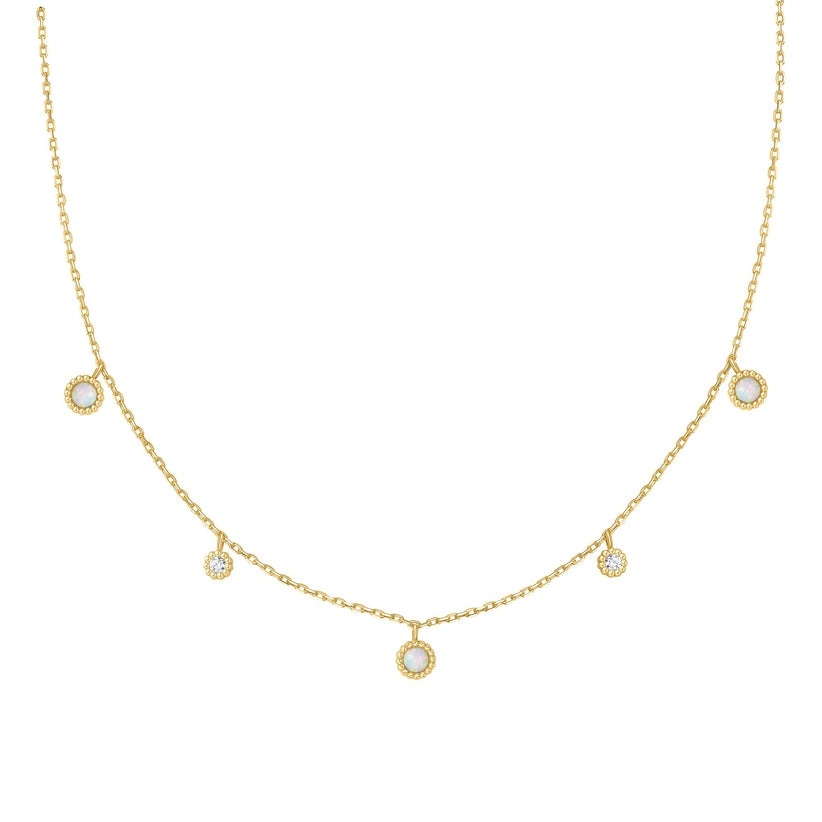 Ania Haie 14K Ոսկեպատ Արծաթյա Վզնոց/ N064-03G
