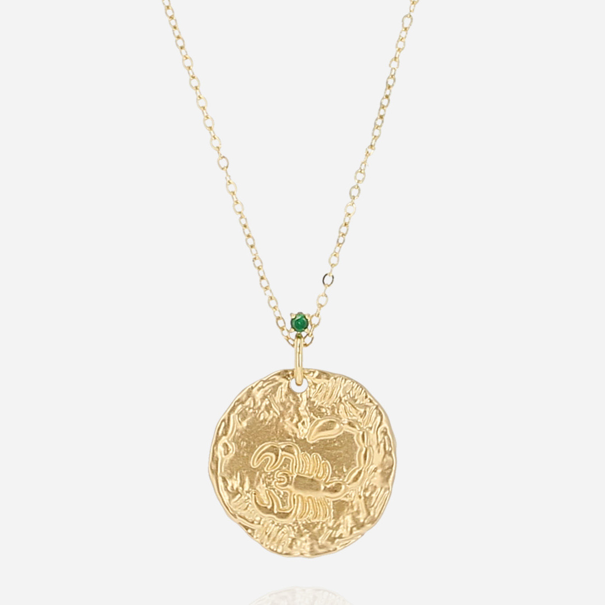 Zag Bijoux 24K Gold Plated Stainless Steel Surgical Necklace/ SNM21348-01SCO