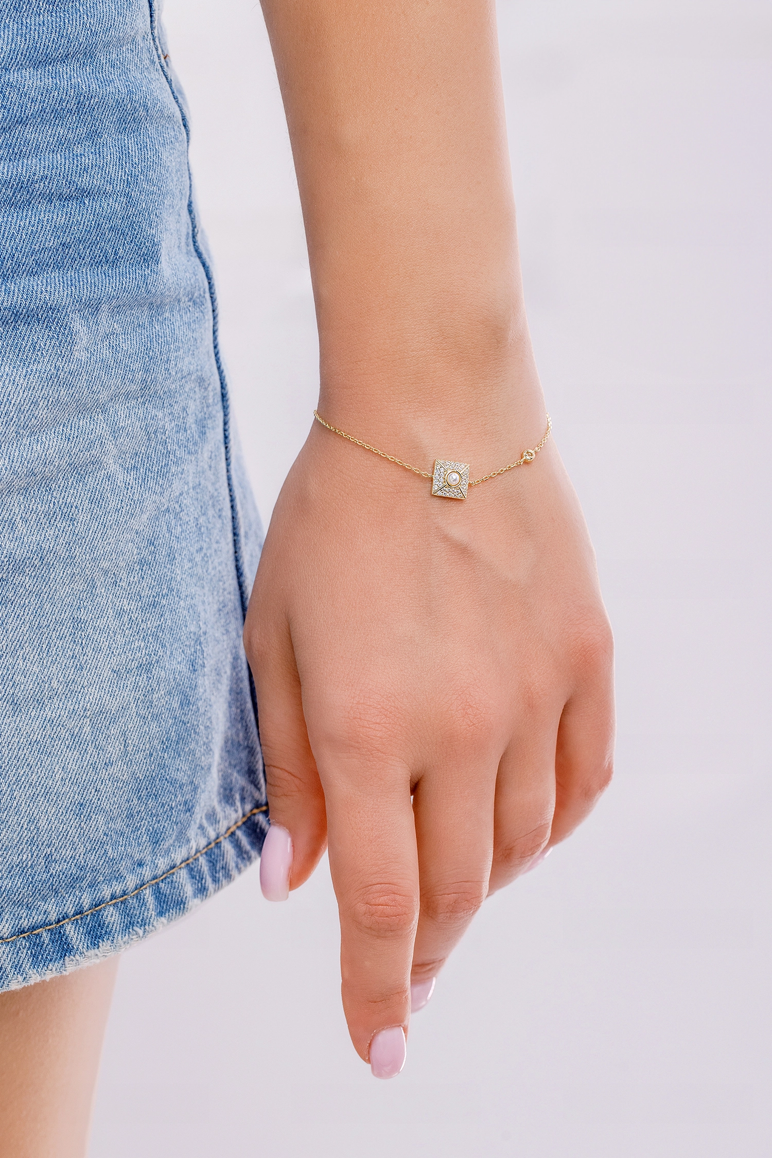 Ania Haie 14K Gold Plated Silver Bracelet/ B054-02G