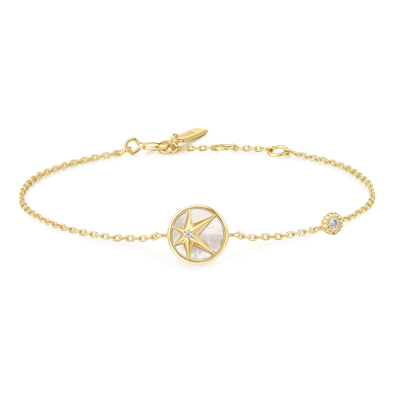 Ania Haie 14K Gold Plated Silver Bracelet/ B065-02G