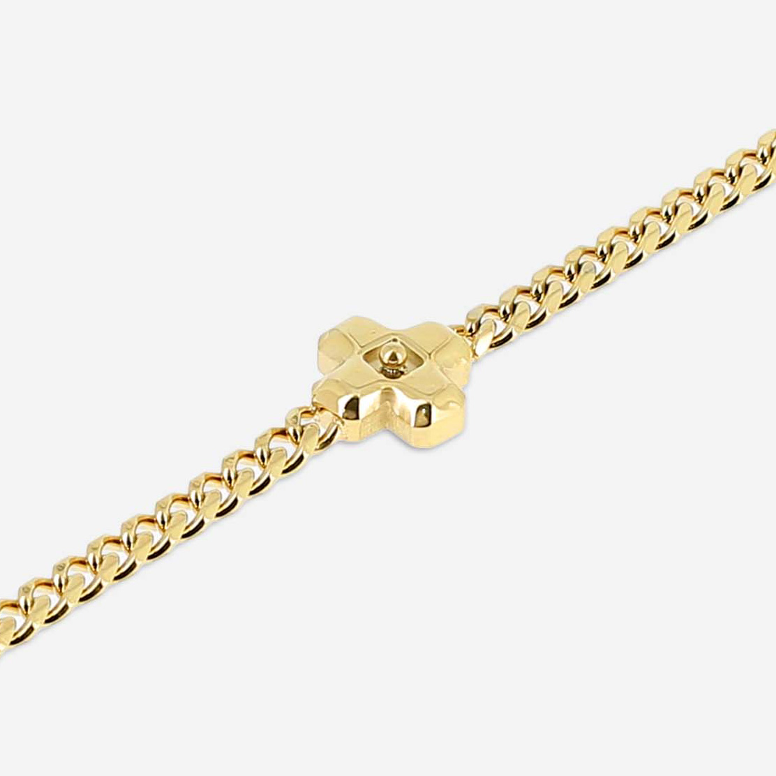 Zag Bijoux 24K Gold Plated Stainless Steel Surgical Bracelet/ SBS23018-01UNI