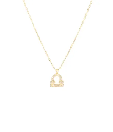 Zag Bijoux Necklace / Libra / SNS19841-01WHT