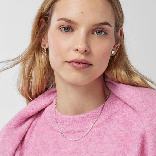 TOUS Silver Necklace/ 911902510