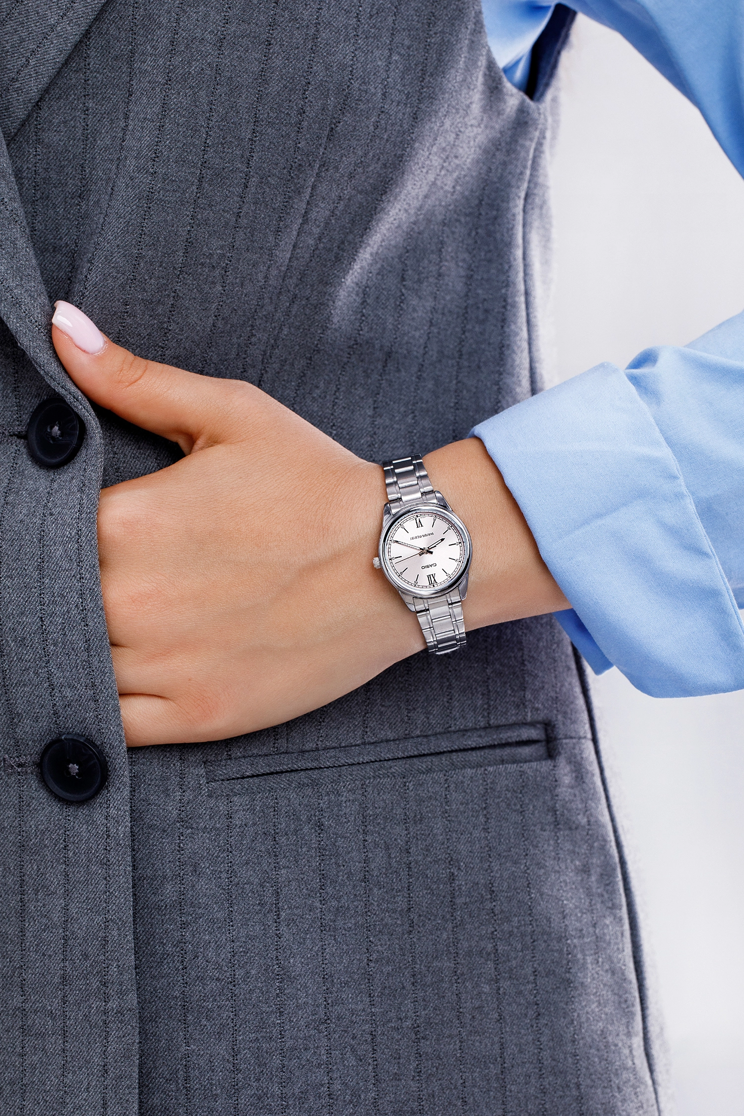 Casio General Կանացի Ժամացույց/ LTP-V005D-4B2UDF