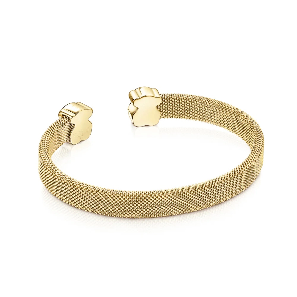 TOUS Серебряный браслет с 18K позолотой/013101570