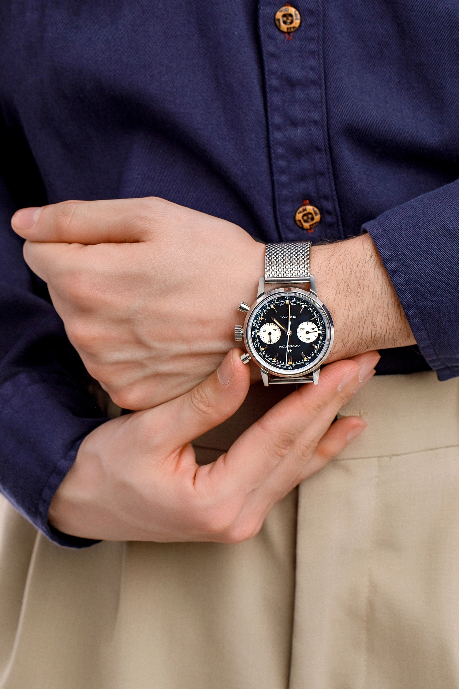 AMERICAN CLASSIC INTRA-MATIC CHRONOGRAPH H/H38429130