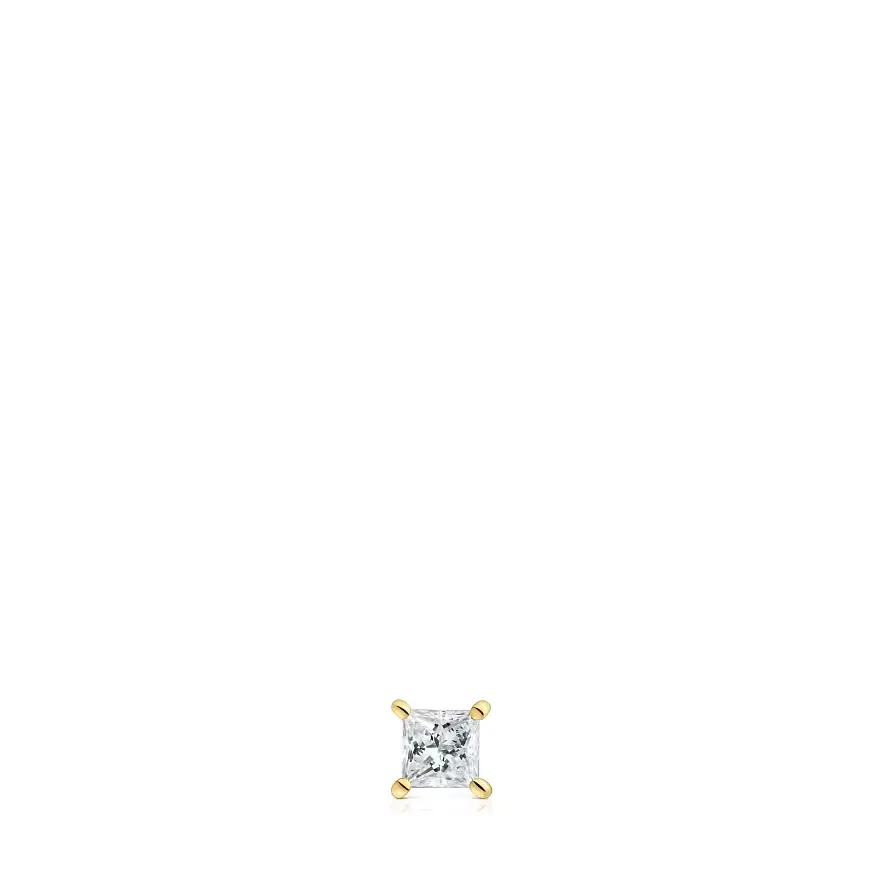 TOUS 14K Gold Single Earring/ 1004573900
