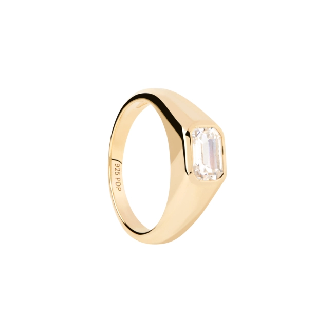PDPAOLA 18K Gold Plated Silver Ring/ AN01-985-18
