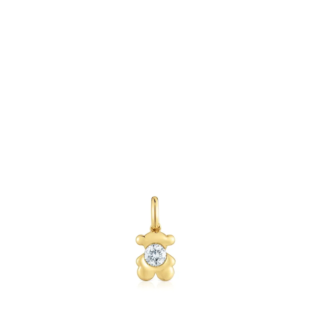 TOUS 14K Gold Pendant/ 1004427900