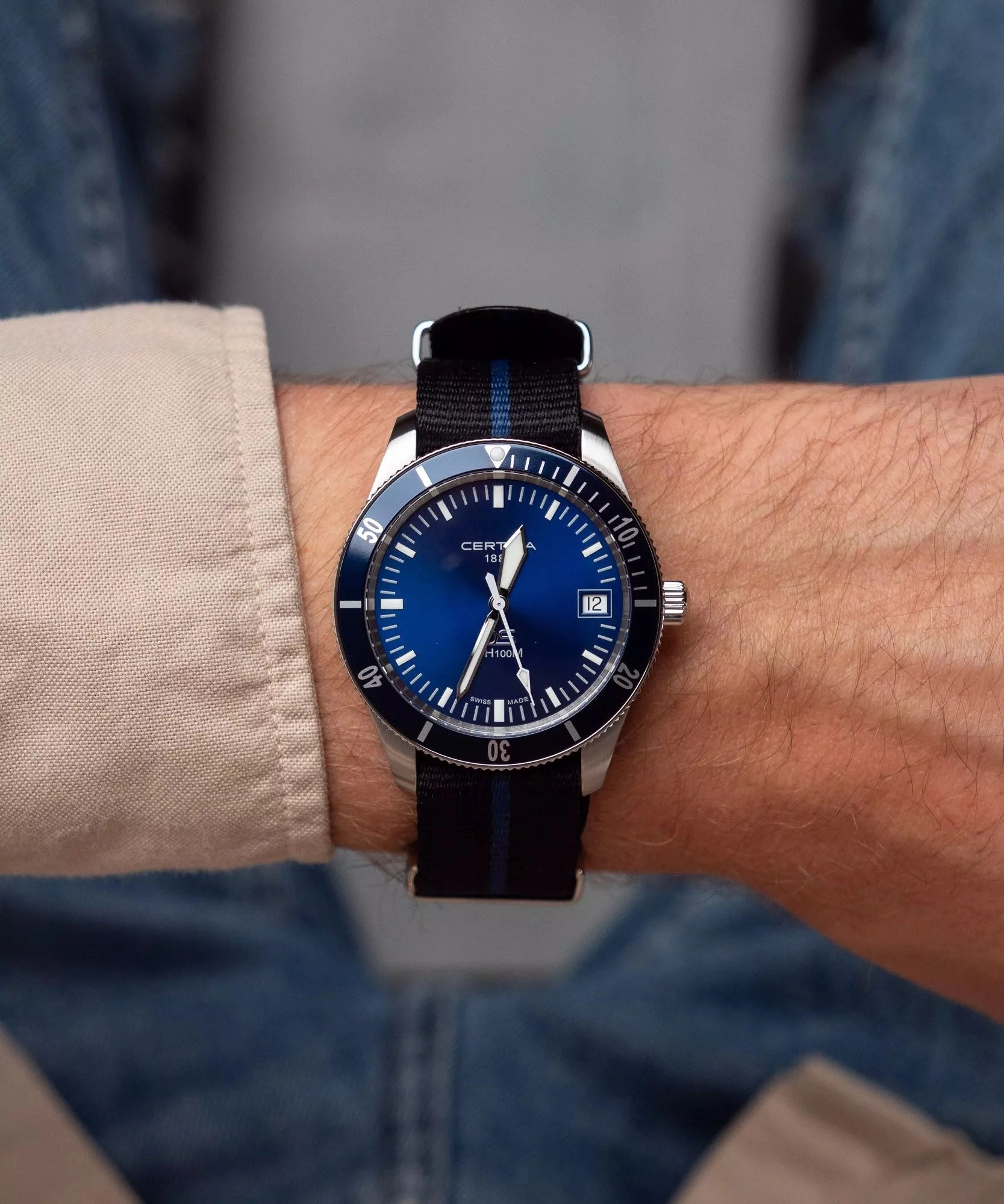 Certina  Мужские  Наручные часы/ C044.410.18.040.00 Швейцария