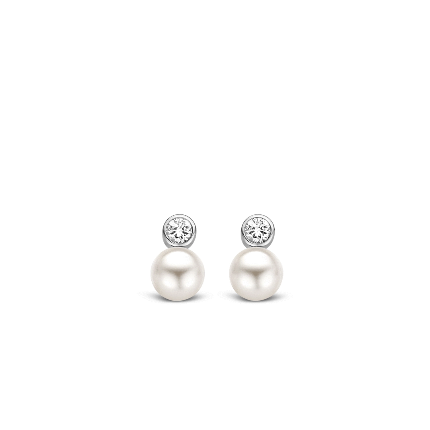 Ti Sento Silver Earring/ 7590PW