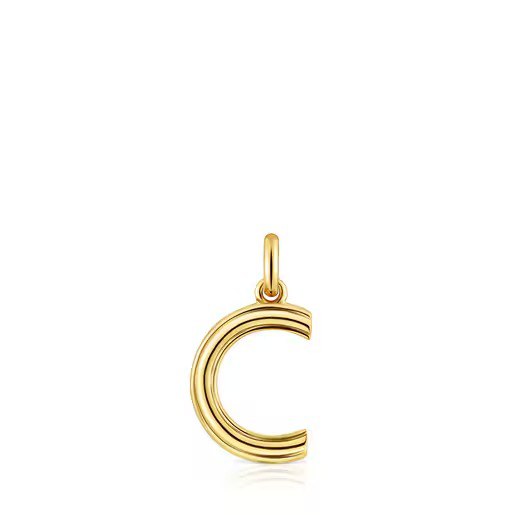 TOUS 18K Gold Plated Silver Pendant/ 1004219300