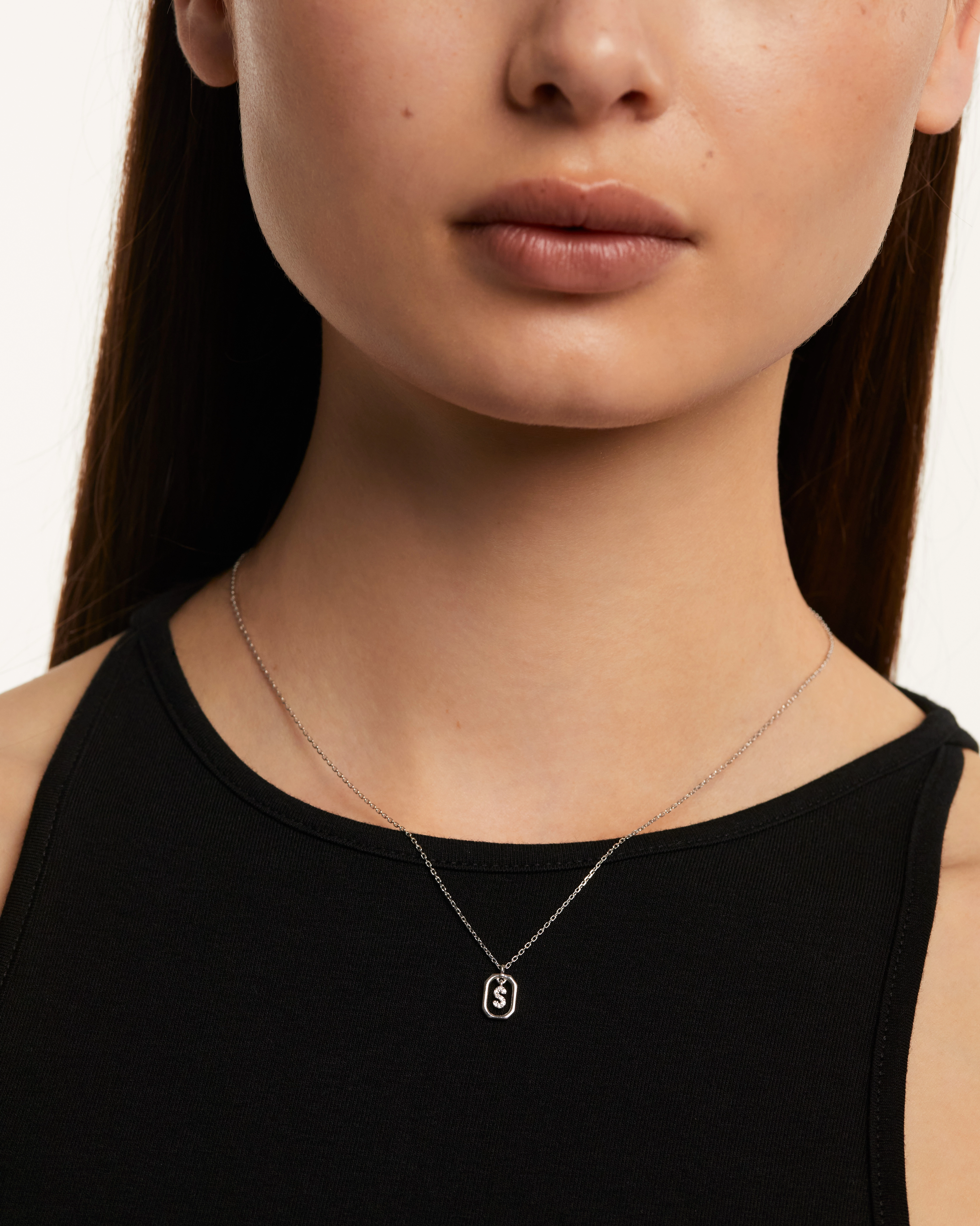 PDPAOLA Silver Necklace/ CO02-530-U