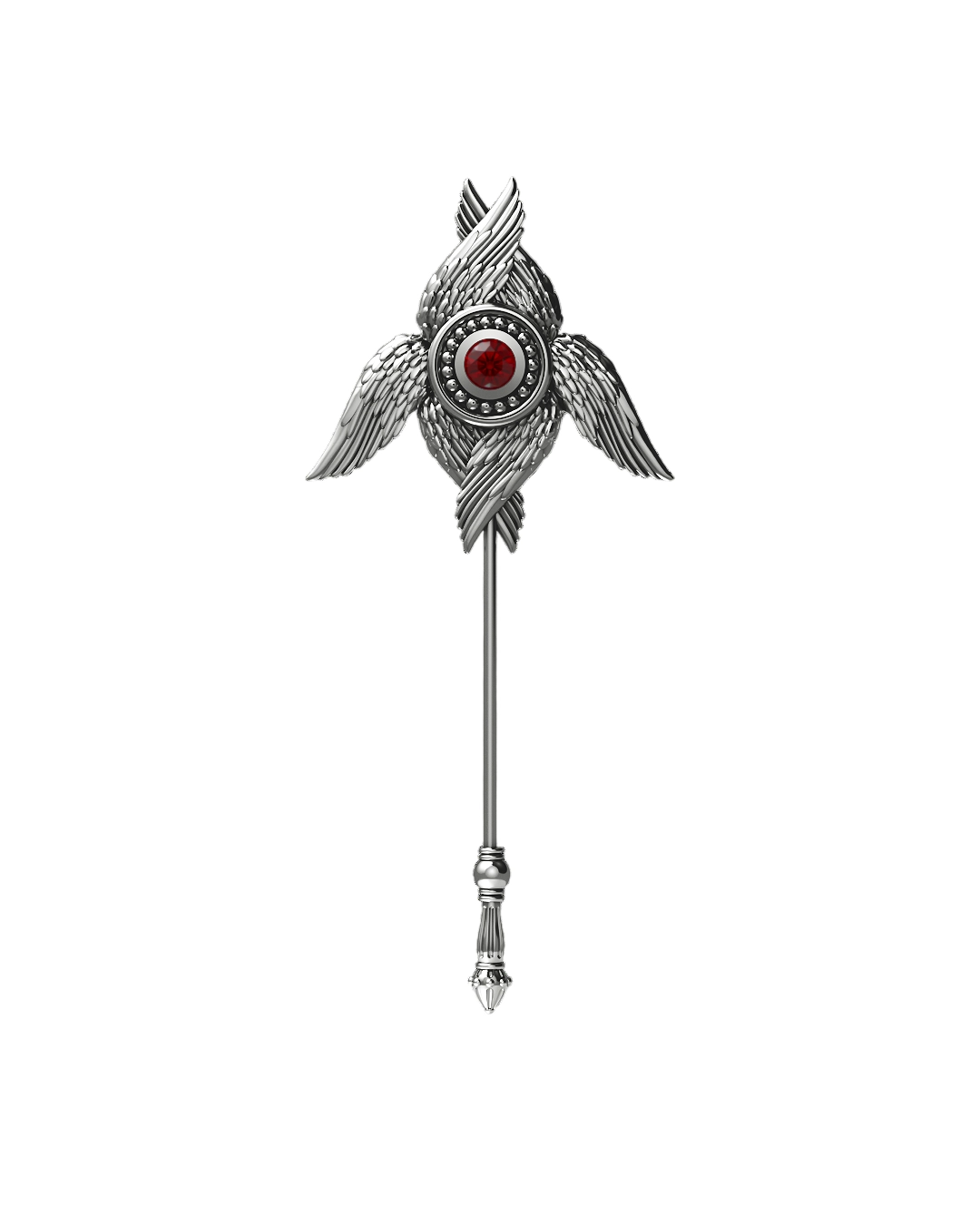 Silver Brooch "Shurishkan" / CD0891