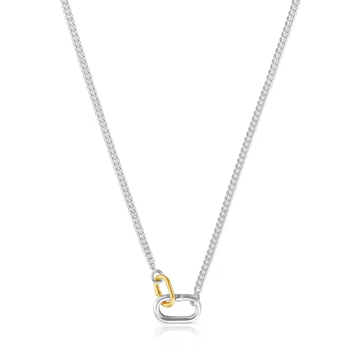 TOUS 18K Gold plated Silver Necklace/ 1004098700