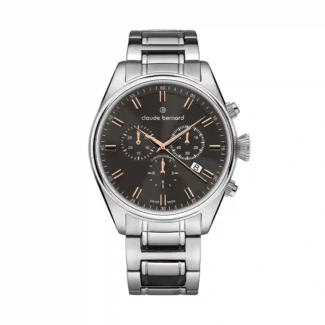 Claude Bernard Men's Wristwatch/ 10254 3M GIR Switzerland
