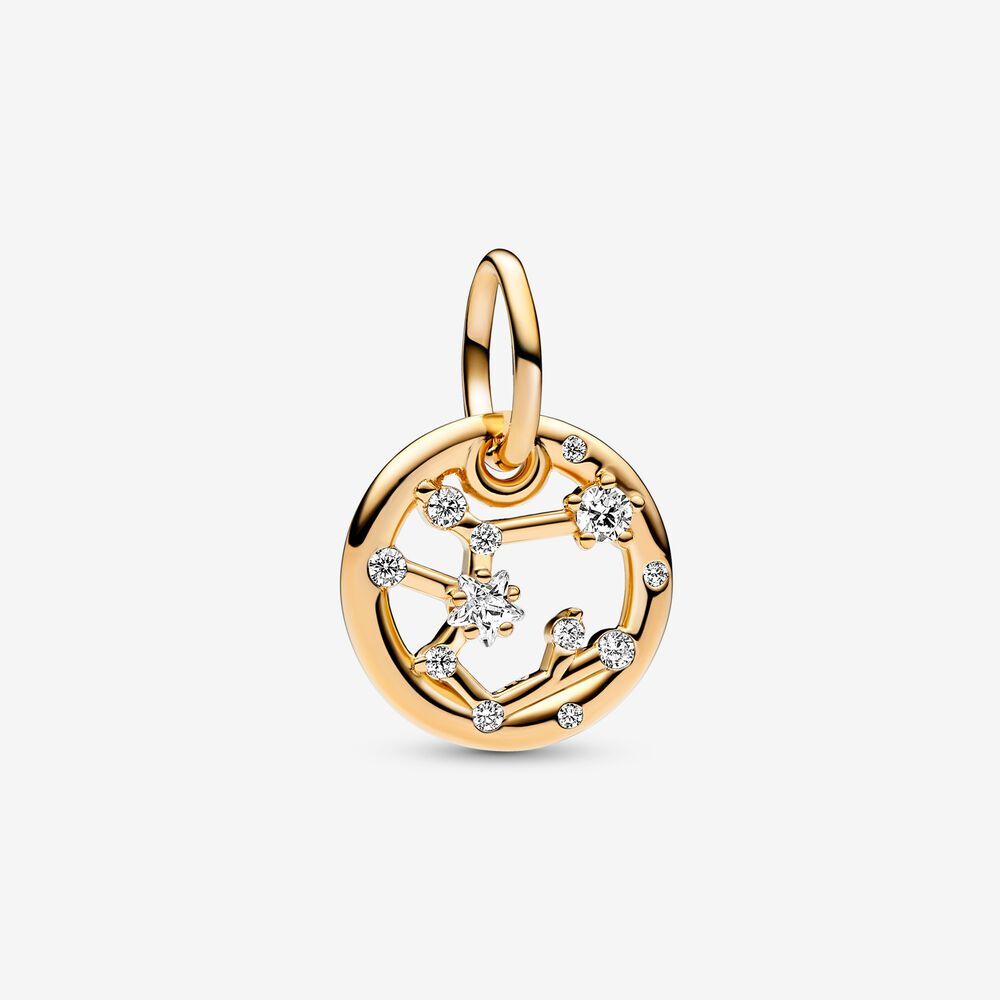 PANDORA Moments 14K Gold Plated Silver Charm/ 762723C01
