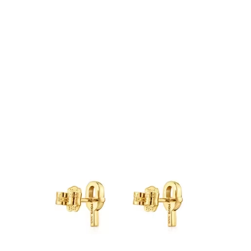 TOUS 18K Gold plated Silver Earring/ 311693560