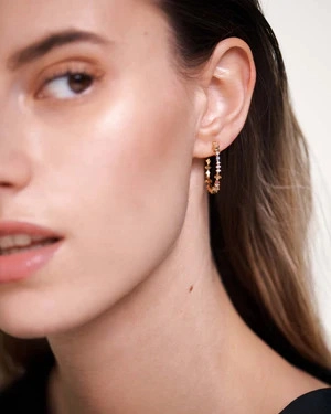 PDPAOLA 18K Gold Plated Silver Earring/ AR01-221-U