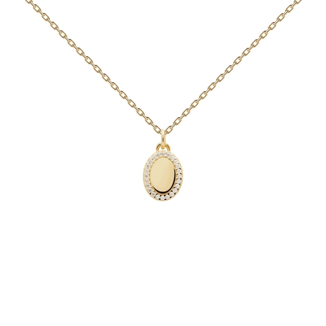 PDPAOLA 18K Gold Plated Silver Necklace/ CO01-247-U