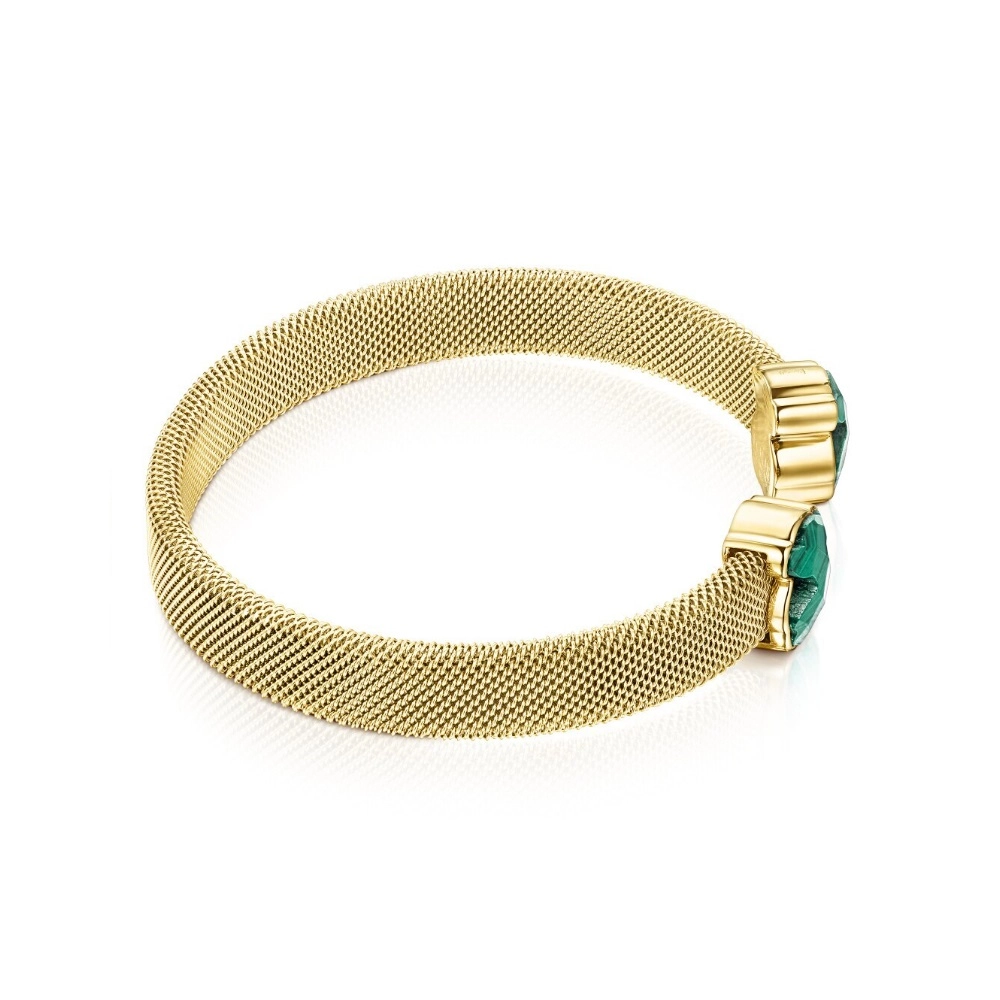 TOUS Серебряный браслет с 18K позолотой/013101570