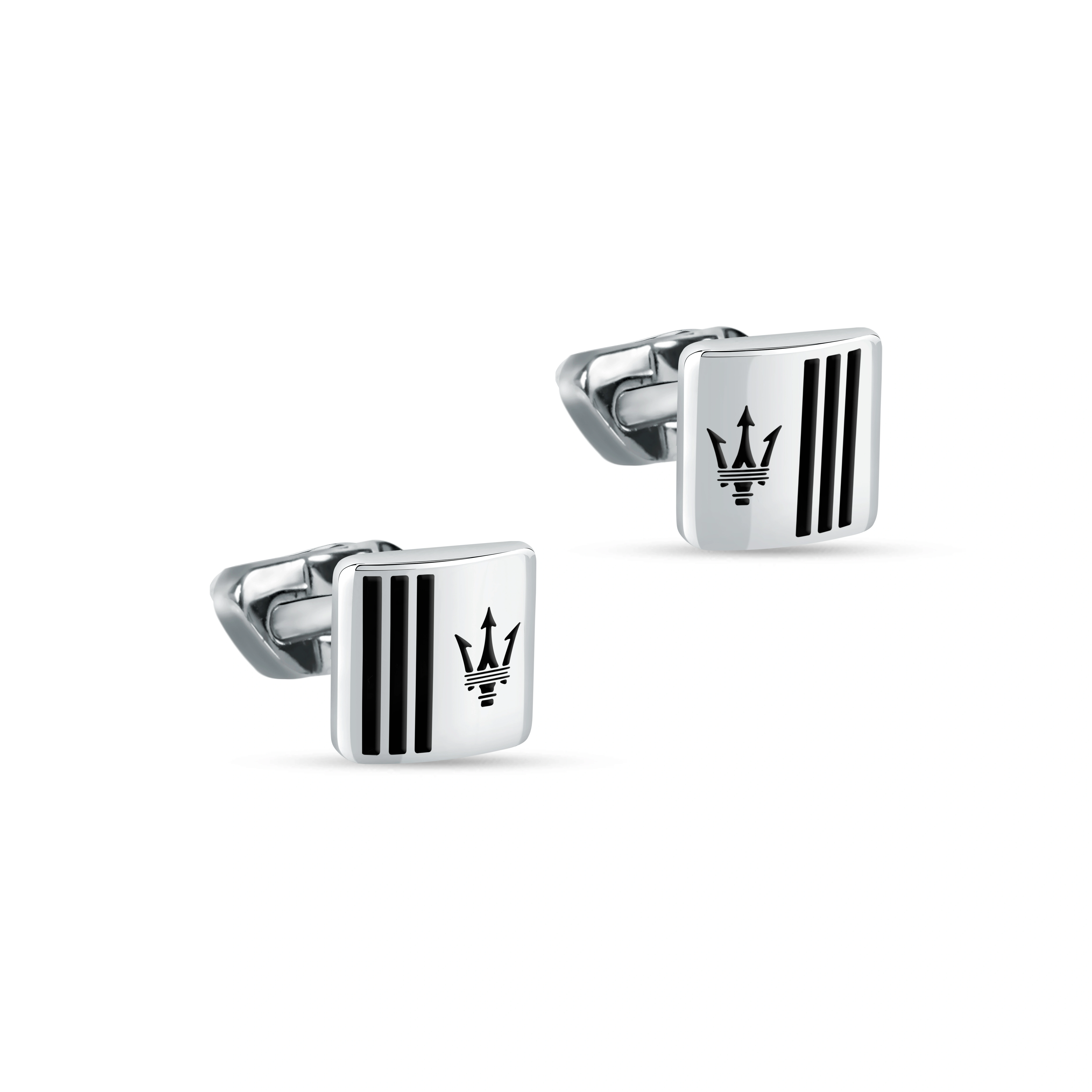 Maserati Stainless Steel Cufflinks/ JM422AVD10