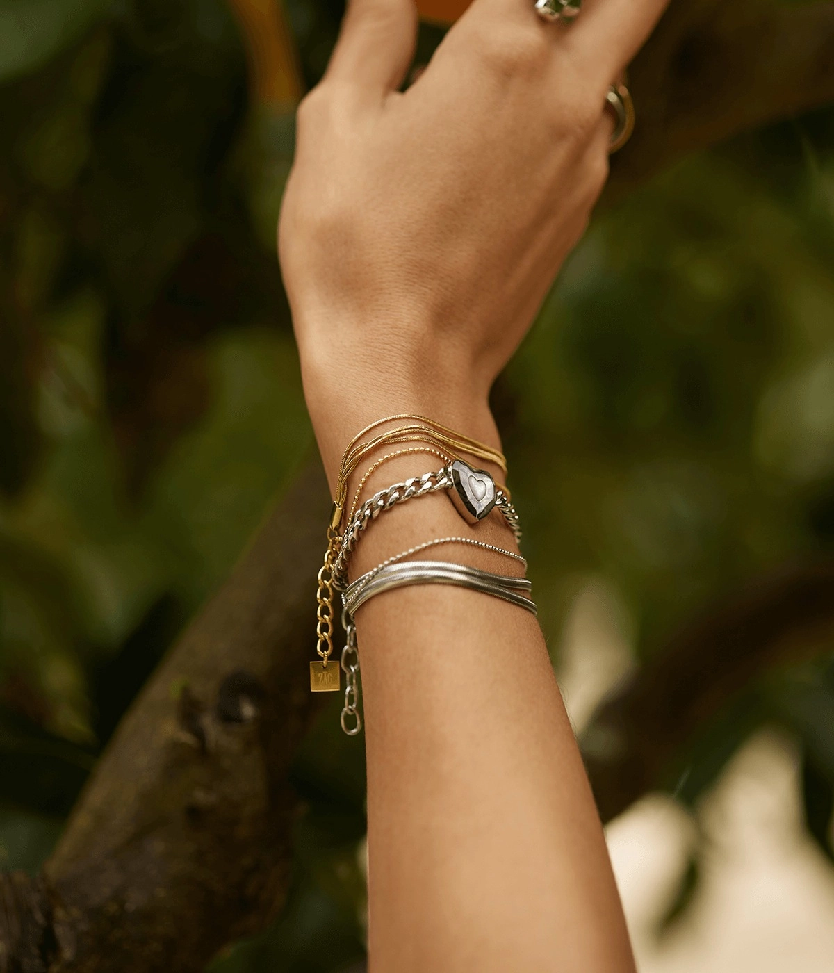 Zag Bijoux Stainless Steel Surgical Bracelet/ SBS23022-00SEL