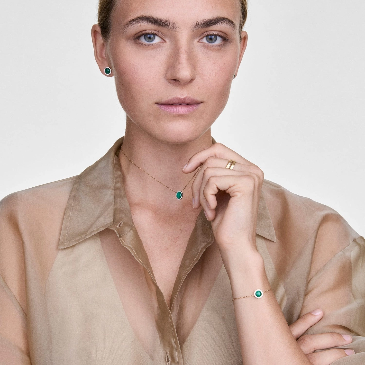 Daniel Wellington Gold PVD Necklace/DW00401443