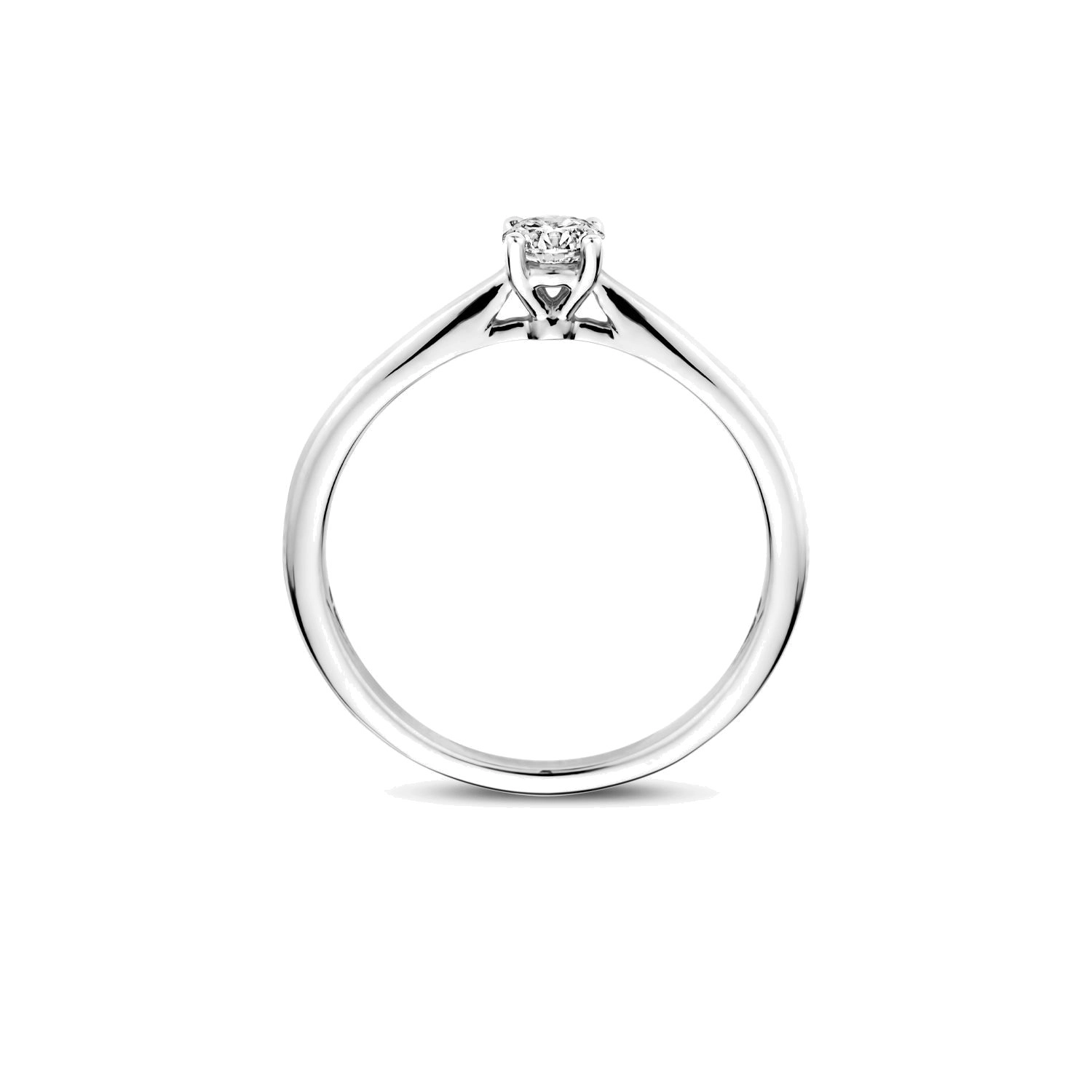 Blush Lab-Grown Diamonds 14K White gold Ring/ LG1001W-58