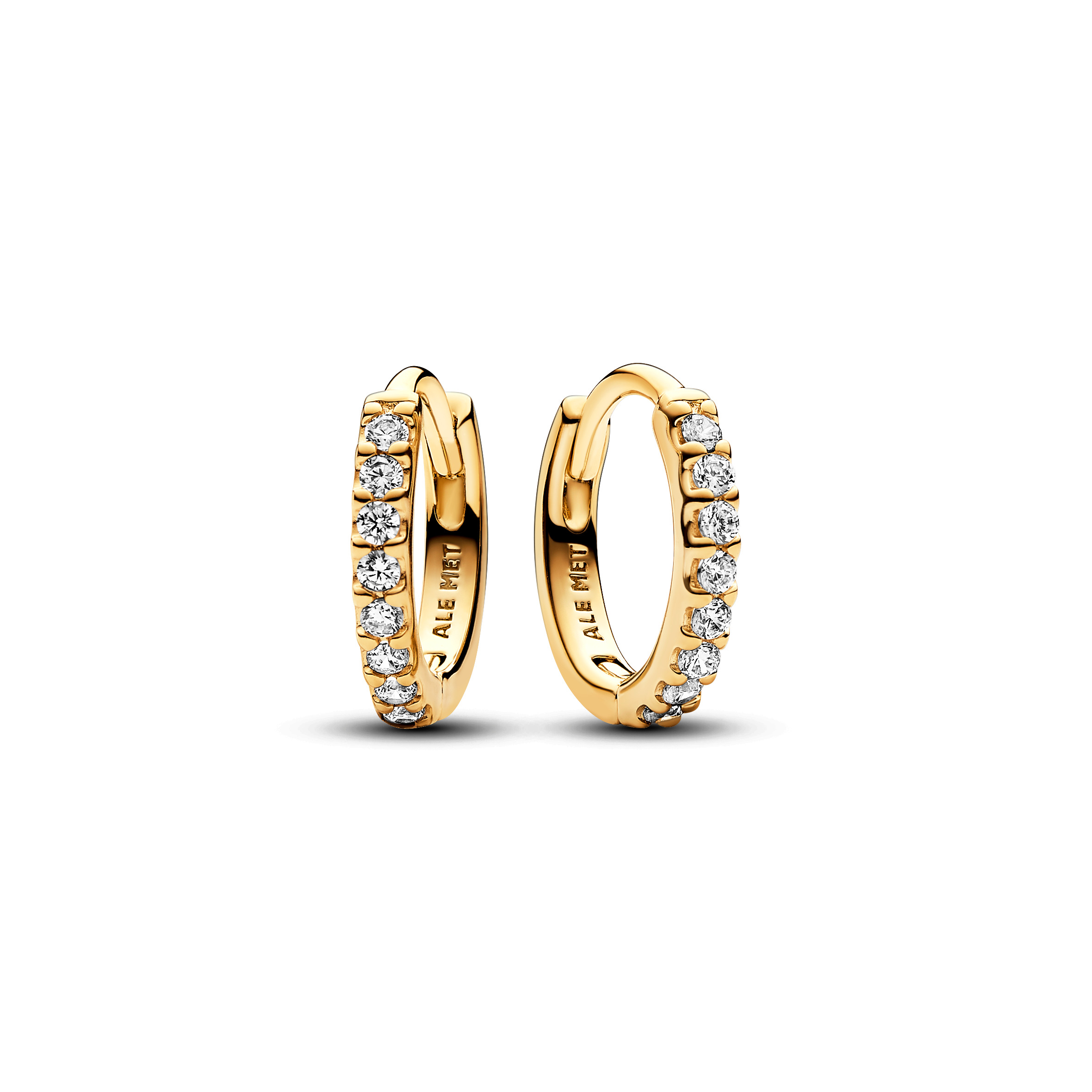 PANDORA Timeless 14K Gold Plated Silver Earring/ 263015C01