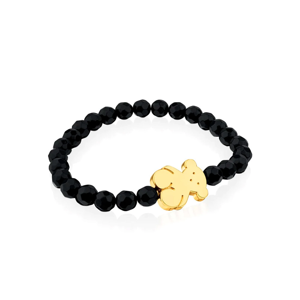 TOUS Серебряный браслет с 18K позолотой/015901674