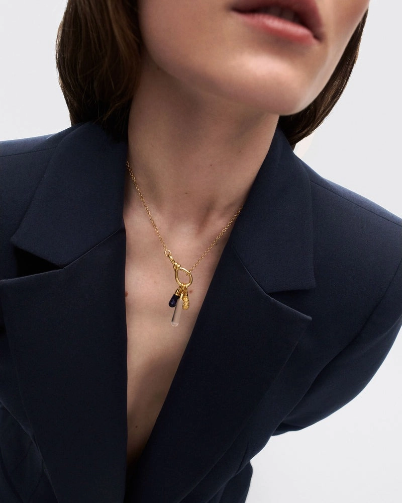 PDPAOLA 18K Gold Plated Silver Pendant/ PE01-102-U
