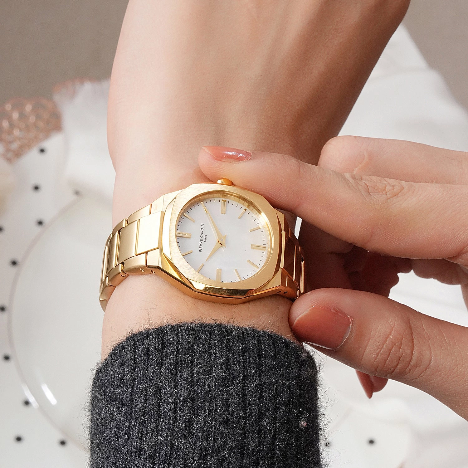 Pierre Cardin Ladies Quartz Wristwatch/ CF.1008.MG