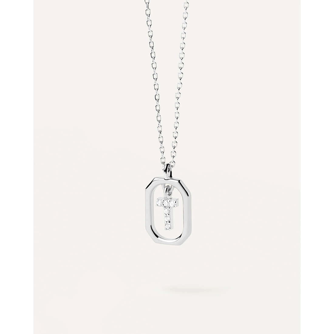PDPAOLA Silver Necklace/ CO02-531-U