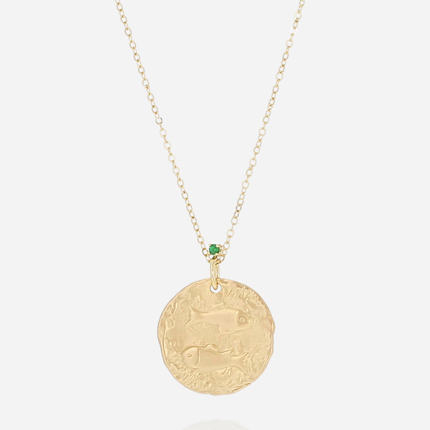 Zag Bijoux 24K Gold Plated Stainless Steel Surgical Necklace/ SNM21348-01POI