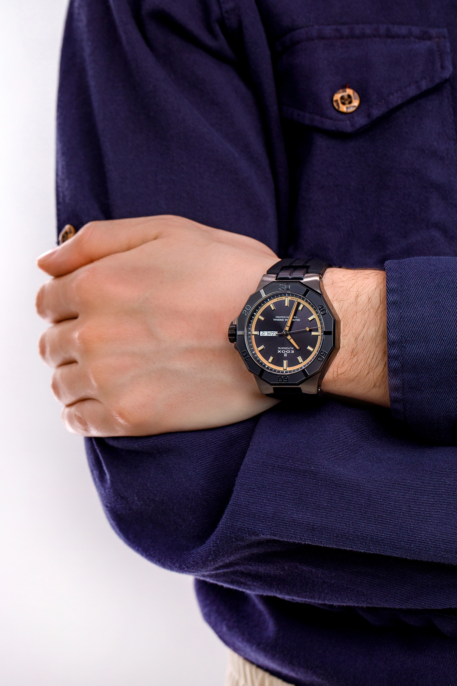 Edox  Տղամարդու Ավտոմատ ժամացույց/ 88008 37GNCA GBEI Շվեյցարիա