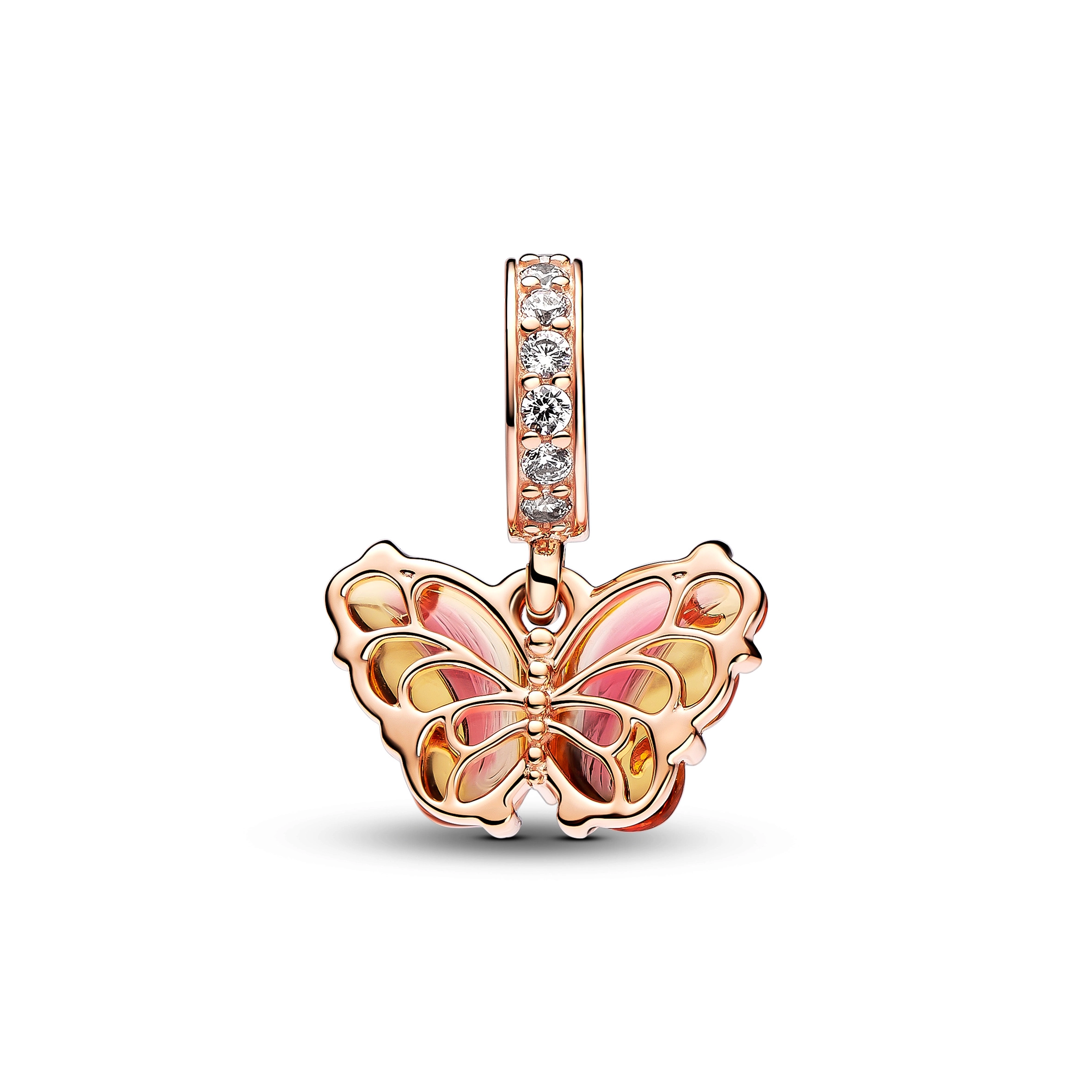 PANDORA Moments 14K Rose Gold Plated Silver Charm/ 782698C01
